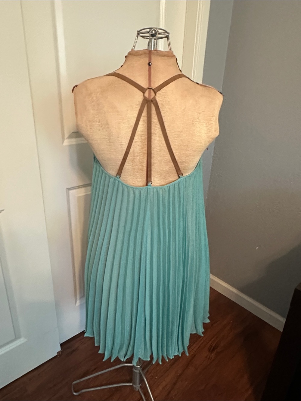 BCBG Cayanne pleated dress